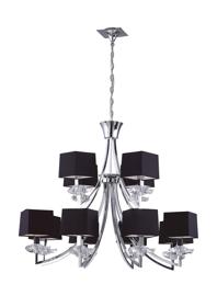 Akira Polished Chrome-Black Ceiling Lights Mantra Modern Ceiling Lights Akira Polished Chrome-Black Ceiling Lights Mantra Modern Ceiling Lights